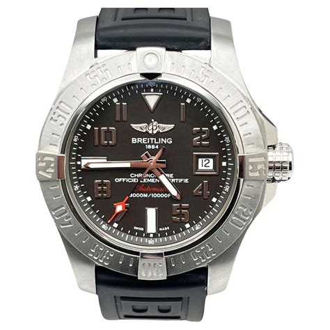 breitling avenger 2 seawolf rubber strap